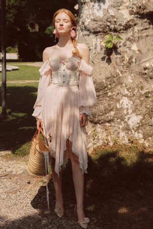 Girl Floral Notes Corset