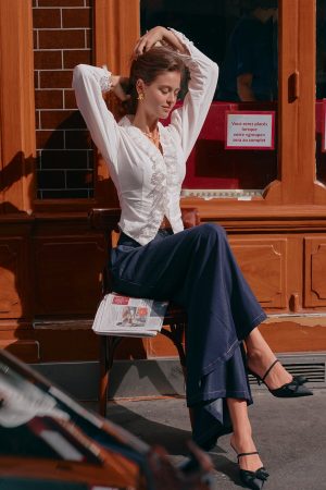 French Milk Foam Shirt